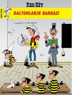  Red Kit 57 Daltonların Bankası | Bob de Groot | Eray Canberk | Çizen Morris Bob De Groot | Yapı Kredi Yayınları ( YKY ) | 9789750823183 | 