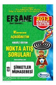 2. Sınıf Şirketler Muhasebesi Nokta Atış Sorular