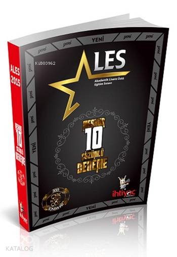 ALES Meşhur Çözümlü 10 Deneme Sınavı 2015