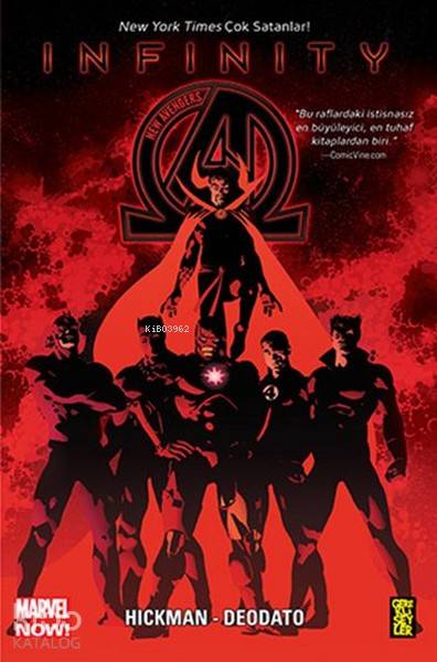  New Avengers Marvel NOW 2 Infinity | Burç Üner | Jonathan Hickman | Egemen Görçek | Mike Deodato | Gerekli Şeyler | 9786059141222 | 