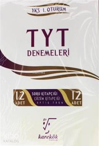 TYT 12'li Deneme YKS 1. Oturum