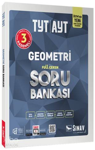 Sınav Dergisi Yayınları TYT AYT Geometri Full Çeken Soru Bankası Sınav Dergisi 