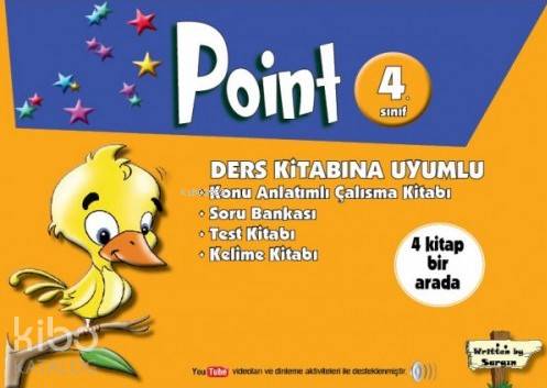 Point 4 (5 kitap bir arada) İlkokul  Sargın Yayıncılık