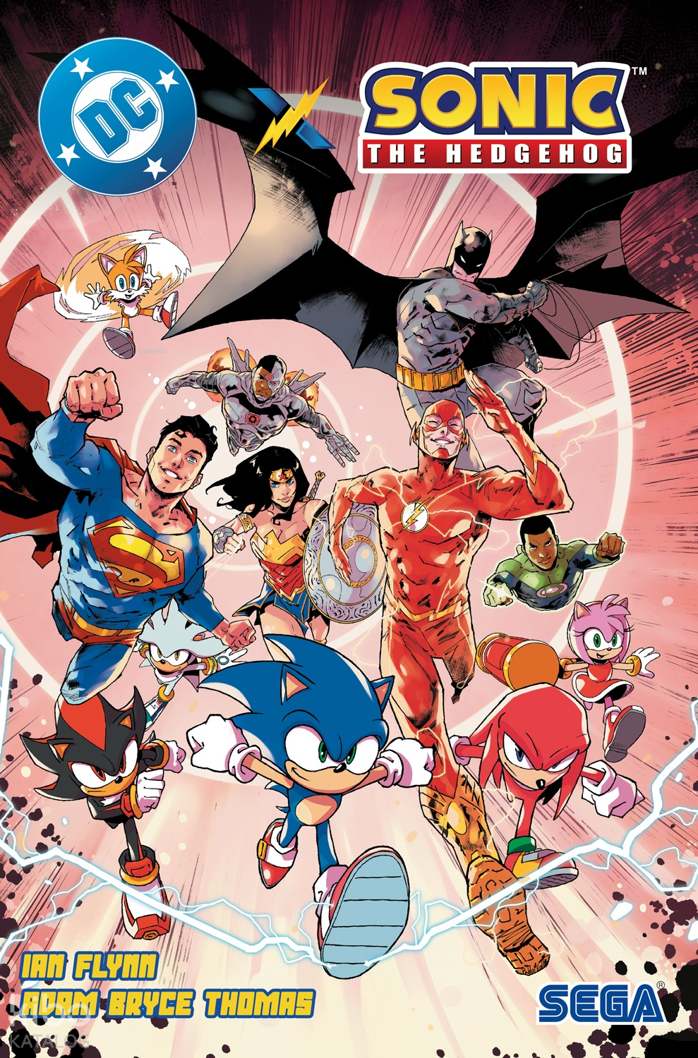 DC X Sonic The Hedgehog (Kirpi Sonic) - Ian Flynn - 9786255638151