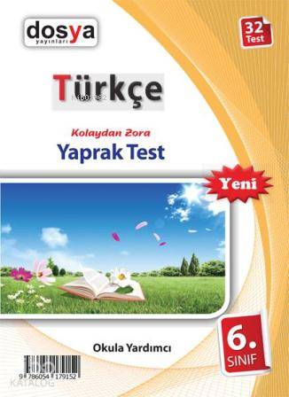 6. Sınıf Türkçe Yaprak Test