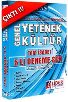 KPSS GK - GY Tam İsabet 5 li Deneme Seti - Çözümlü