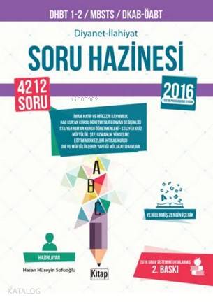  Diyanet İlahiyat Soru Hazinesi DHBT 12 / MBSTS / DKAB ÖABT | Hasan Hüseyin Sofuoğlu | Kitap Dünyası | 9786053511632 | 