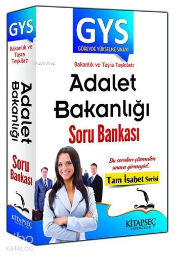 GYS Adalet Bakanlığı Tam İsabet Seri Soru Bankası 2015