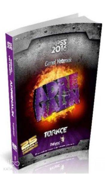 Kpss Genel Yetenek Adrenalin Türkçe; 25 Çözümlü Deneme 2016