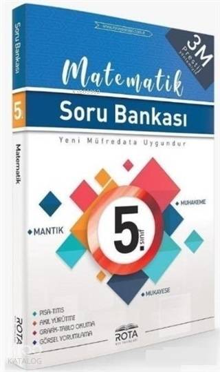 Rota Yayınları 5. Sınıf Matematik Soru Bankası Rty Rota 