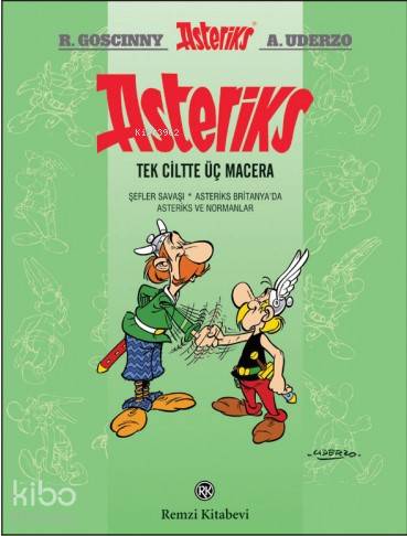  Asteriks (Tek ciltte üç macera 3) | Asteriks (Tek ciltte üç macera 3) | Ömer Erduran | R GoscinnyAUderzo | Mehmet AşçıoğluOlcay Kunal | Remzi Kitabevi | 9789751419286 