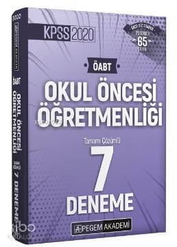 2020 KPSS ÖABT Okul Öncesi Öğretmenliği Tamamı Çözümlü 7 Deneme