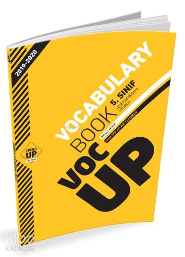 Speed Up Publishing Yayınları 5. Sınıf İngilizce Vocabulary Book Voc Up Speed Up Publishing