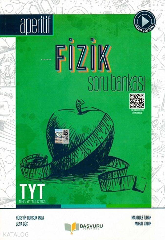 Başvuru Yayınları TYT Aperitif Fizik Soru Bankası Başvuru 