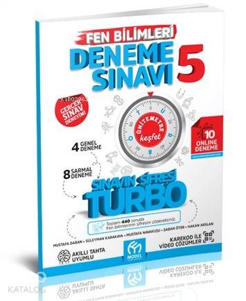 Model Eğitim Yayınları 5. Sınıf Fen Bilimleri Turbo Deneme Sınavı Model Eğitim 