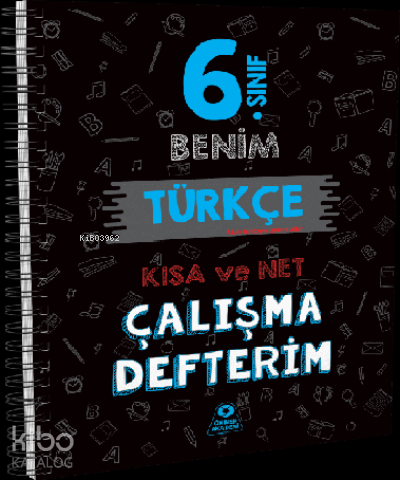 6. Sınıf Benim Türkçe Çalışma Defterim