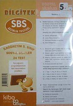 SBS Sosyal Bilgiler 5. Sınıf Çek Kopar (24 Yaprak Test)