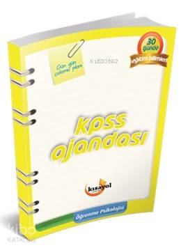 2017 KPSS Ajandası EB Öğrenme Psikolojisi