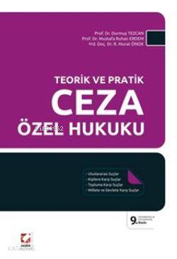  Ceza Özel Hukuku | Ceza Özel Hukuku | Durmuş Tezcan | Mustafa Ruhan Erdem | Rıfat Murat Önok | Durmuş TezcanMustafa Ruhan ErdemRıfat Murat Önok | Seçkin Yayıncılık | 9789750222641 