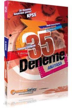 KPSS Anayasa 35 Deneme Sınavı Tamamı Çözümlü