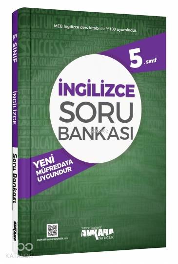 Ankara Yayınları 5. Sınıf İngilizce Soru Bankası Ankara 