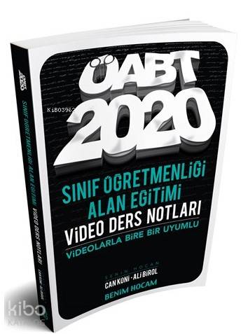 2020 ÖABT Sınıf Öğretmenliği Alan Eğitimi Video Ders Notları Benim Hocam Yayınları