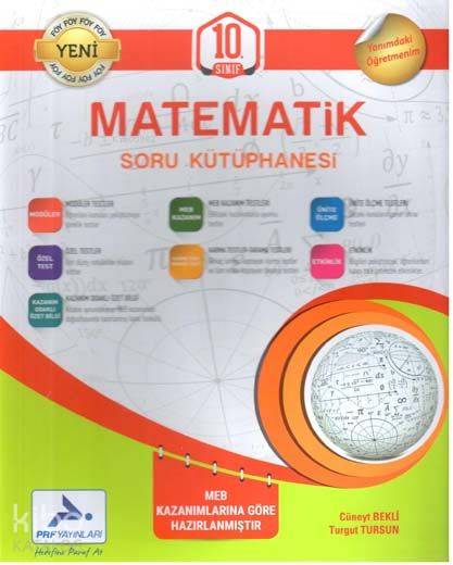 Paraf Yayınları 10. Sınıf Matematik Soru Kütüphanesi Paraf 