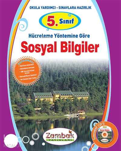 Hücreleme Yöntemine Göre| 5. Sınıf Sosyal Bilgiler; 1 Kitap + 1 CD