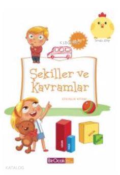 Şekiller ve Kavramlar Etkinlik Kitabı 48 Ay | Elif Alkan | Bir Ocak Yayınları | 9786053050001 | 