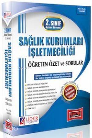 2. Sınıf Bahar Dönemi Sağlık Kurumları İşletmeciliği Öğreten Özet ve Sorular