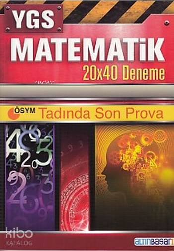 YGS Matematik 20x40 Deneme
