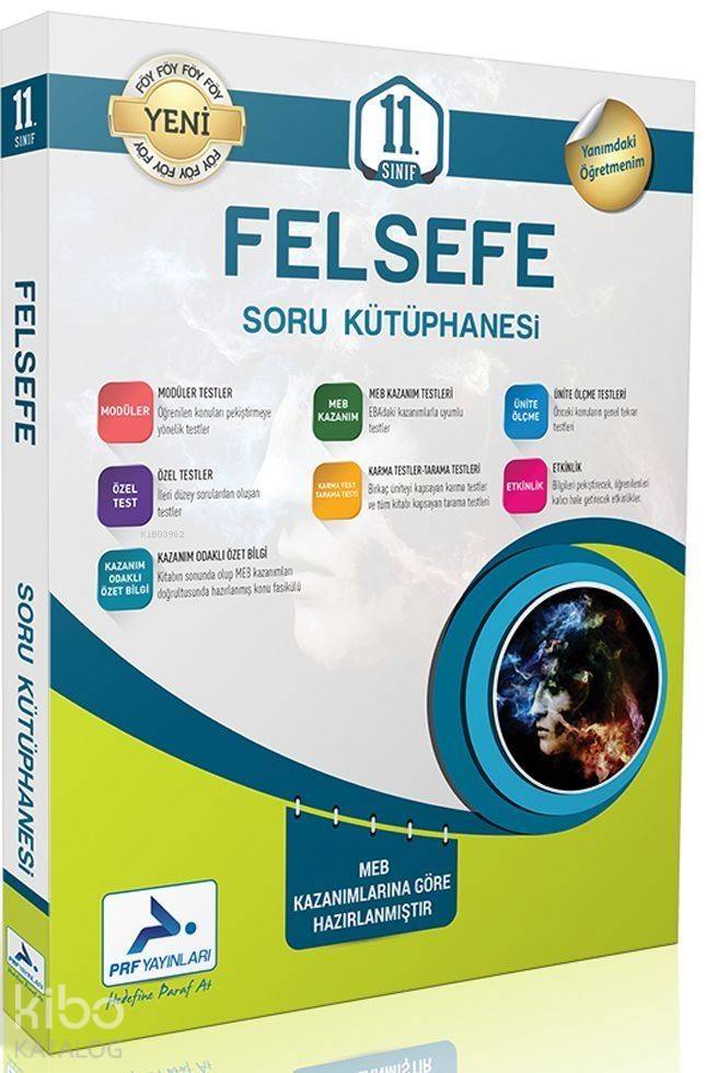 Paraf Yayınları 11. Sınıf Felsefe Soru Kütüphanesi Paraf 