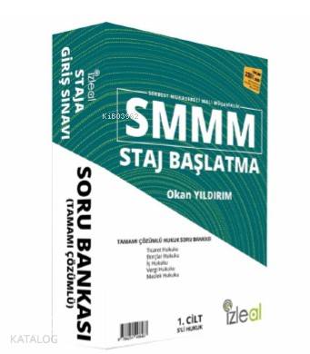 SMMM Staj Başlatma Tamamı Çözümlü Hukuk Soru Bankası