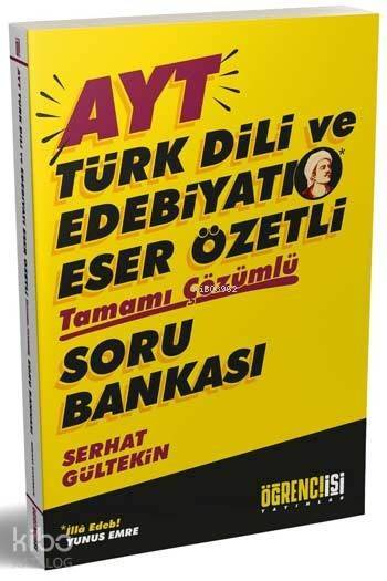 Öğrenci İşi Yayınları AYT Edebiyat Eser İçerikli Soru Bankası Öğrenci İşi 