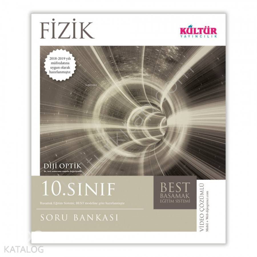 Kültür Yayınları 10. Sınıf Fizik BEST Soru Bankası Kültür 