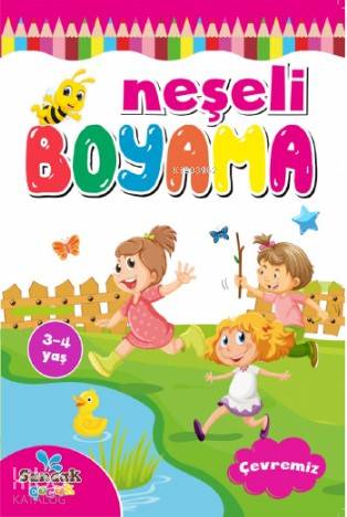  Neşeli Boyama Çevremiz | Fatıma Gülbahar Karaca | Sancak Çocuk | 9786257873215 | 