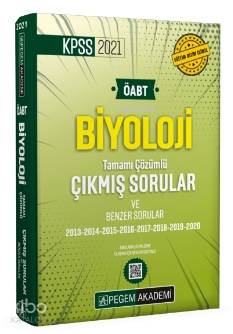 2021 KPSS ÖABT Biyoloji Tamamı Çözümlü Çıkmış Sorular ve Benzer Sorular; 2013 - 2014 - 2015 - 2016 - 2017- 2018 - 2019 - 2020