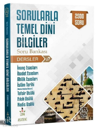  Sorularla Temel Dini Bilgiler Soru Bankası | Sorularla Temel Dini Bilgiler Soru Bankası | Kolektif | Tuğba Nur Akıcı | Medine Yeşildağ | Emine Çetin | Nuhbe Yayınevi | 9786050627497 