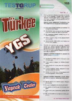 YGS| Türkçe; Yaprak Testler