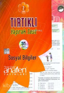 7. Sınıf Sosyal Bilgiler Tırtıklı Yaprak Test