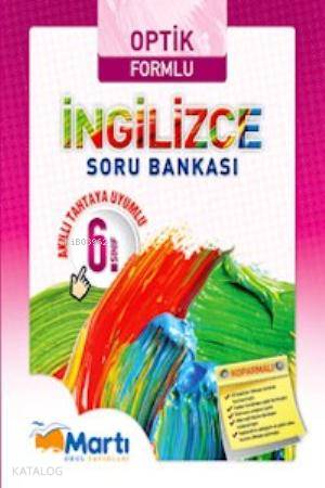 6. Sınıf Optik Formlu İngilizce Soru Bankaları