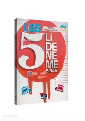 Açı Yayınları LGS 8.Sınıf 1.Dönem Konuları 5 li Deneme Sınavı
