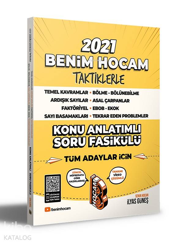 2021 Tüm Adaylar İçin Taktiklerle Temel Kavramlar ve Sayılar Konu Anlatımlı Soru Fasikülü