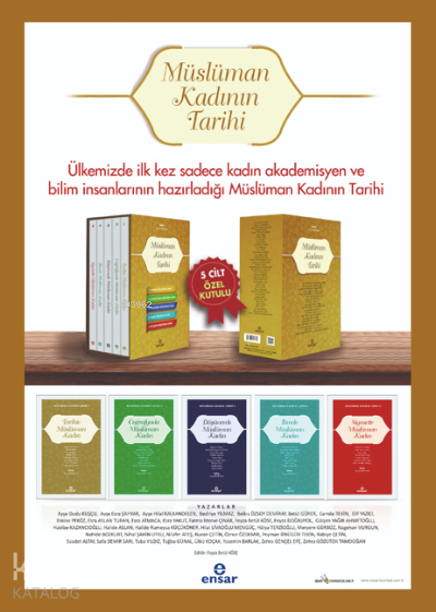  Müslüman Kadının Tarihi Set ( 5 cilt ) | Müslüman Kadının Tarihi Set ( 5 cilt ) | Kolektif | Feyza Betül Köse | Ensar Neşriyat | 9786258490312 