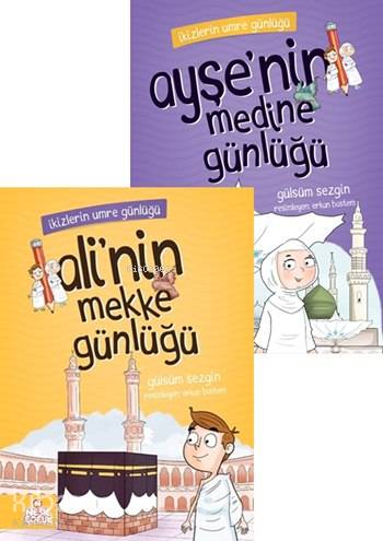  İkizlerin Umre Günlüğü Alinin Mekke Günlüğü Ayşenin Medine Günlüğü 10+ Yaş | Ayşenur Dikmen | Nilüfer Taktak | Erkan Bastem | Emine Sayın | Emine Sayın | Gülsüm Sezgin | Nesil Yayınları | 9786051624808 | 