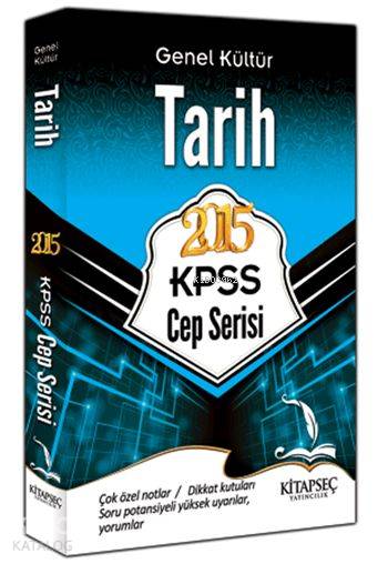 KPSS Tarih Cep Kitabı 2015