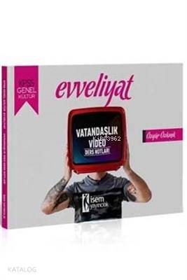 İsem Yayınları 2020 KPSS Evveliyat Vatandaşlık Video Ders Notları