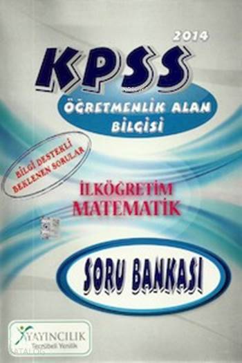 KPSS İlköğretim Matematik Soru Bankası