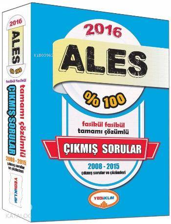 ALES Fasikül Fasikül Tamamı Çözümlü Çıkmış Sorular 2008 2015