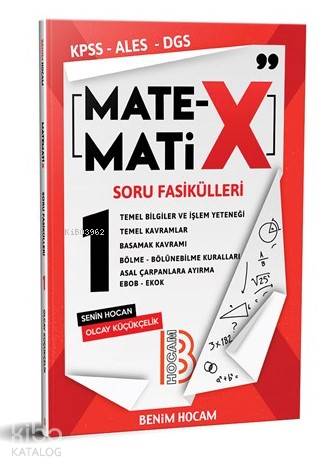 2020 KPSS ALES DGS TYT Matematix Soru Fasikülleri-1 Benim Hocam Yayınları